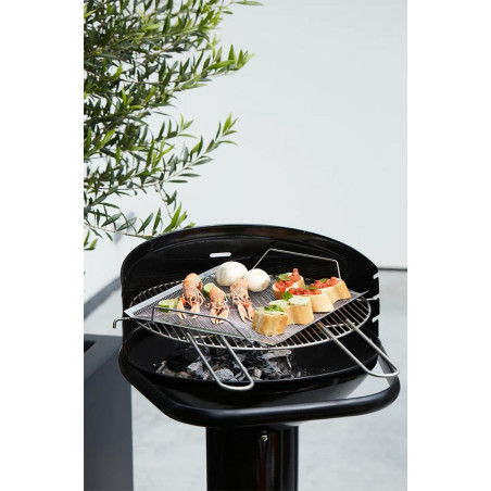 Barbecue Barbecook Loewy 45 black cuissons