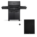 Pack Napoléon barbecue gaz Prestige 500 Phantom + plancha fonte émaillée réversible