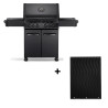 Pack Napoléon barbecue gaz Prestige 500 Phantom + plancha fonte émaillée réversible