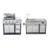 Pack barbecue encastrable Ultimate Char Broil