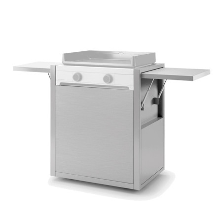 Chariot Forge Adour en inox pour plancha Modern 60