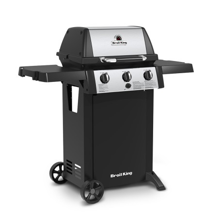 Barbecue gaz Gem 310 Broil King sur le côté gauche