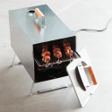 Fumoir électrique Otto 2.0 Barbecook avec brochettes de viande fumées