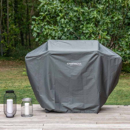 Housse Campingaz Select 3 et plancha sur chariot