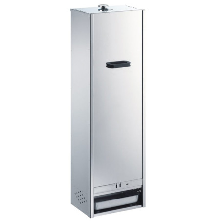 Fumoir inox porte coulissante 120 cm Peetz