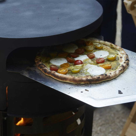 Cuisson d'une pizza avec le four à pizza Barbecook