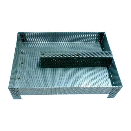Pack fumoir acier aluminé à charnières 120x39x28 cm - PEETZ Pack fumoir acier aluminé à charnières 120x39x28 cm - PEETZ