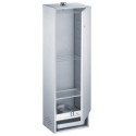 Pack fumoir acier aluminé à charnières 120x39x28 cm - PEETZ Pack fumoir acier aluminé à charnières 120x39x28 cm - PEETZ