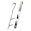 Pack fumoir acier aluminé à charnières 120x39x28 cm - PEETZ Pack fumoir acier aluminé à charnières 120x39x28 cm - PEETZ