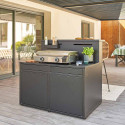 Module de cuisson avec comptoir bar Forge Adour