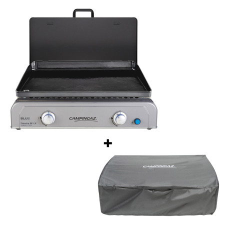 Plancha gaz Blue Flame LX Campingaz avec housse et capot inclus