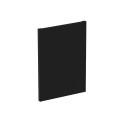 Habillage arrière acier noir Modulo 80 cm ENO Habillage arrière acier noir Modulo 80 cm ENO