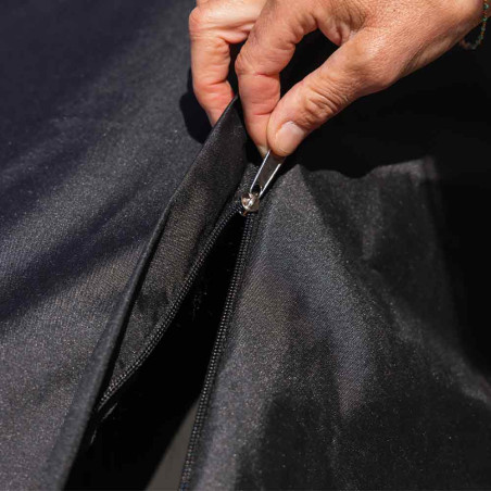 Zips pour relier les housses