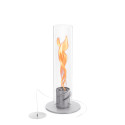 Feu table flamme SPIN 1200 gris