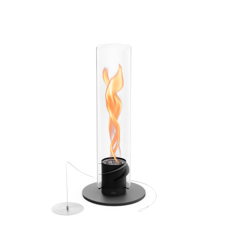 Feu table flamme SPIN 1200 noir
