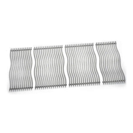 4 grilles Wave inox pour barbecue encastré BIG 44 Napoléon