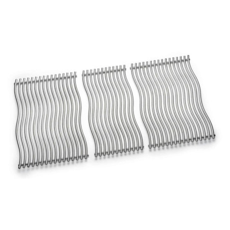 3 grilles Wave en inox pour barbecue encastré BIG 38 Napoléon