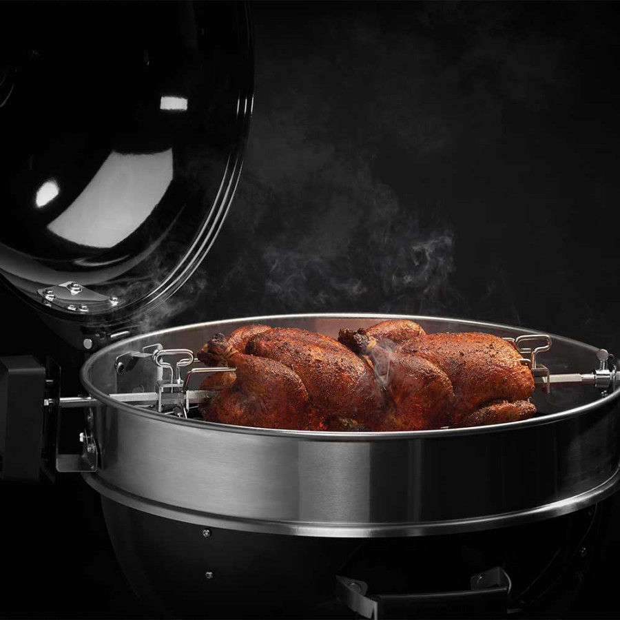 Kit de rôtisserie en inox pour Kettle PRO 47 / 57 cm Napoléon