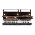 Barbecue gaz encastrable Prestige PRO 825 Napoléon ouvert Barbecue gaz encastrable Prestige PRO 825 Napoléon ouvert