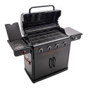 Barbecue hybride Gas2Coal 2.0 4 brûleurs Special Edition Char-Broil ouvert