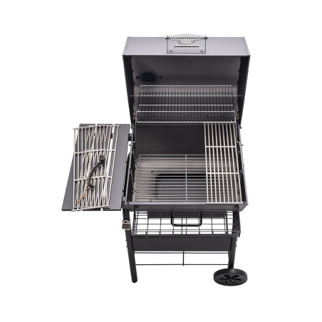 Vue aérienne sur les grilles du barbecue charbon Charcoal Medium Char-Broil