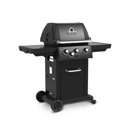 Vue latérale gauche du Barbecue gaz Royal 340 Shadow Broil King