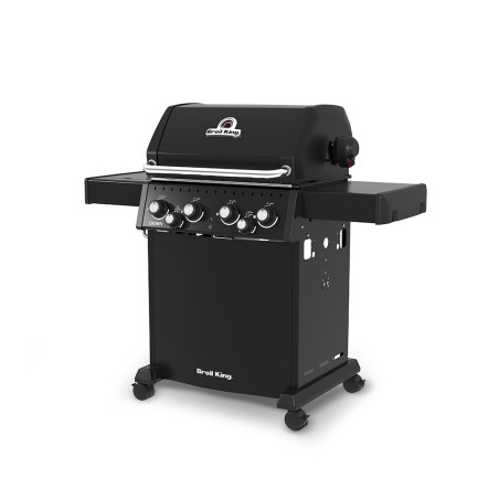 Vue latérale droite du Barbecue gaz Crown 480 Shadow Broil King