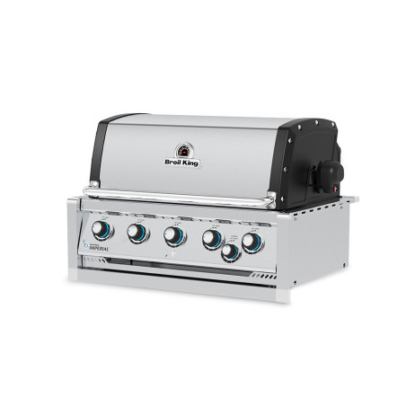 Vue latérale droite du Barbecue gaz encastrable Imperial S570 Broil King butane/propane