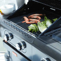 Cuisson sur le barbecue gaz Siesta Graphite 210 Barbecook