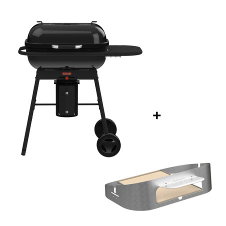 Pack Barbecook avec barbecue charbon Magnus Comfort et four à pizza