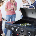 Zone de cuisson du barbecue gaz Siesta 310 Graphite Barbecook