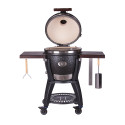 Barbecue kamado Avant Garde Classic sur chariot Monolith ouvert