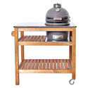 Chariot en bois pour kamado Original Compact Grill Guru