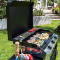 Cuissons sur la plancha gaz Fusion 75 ENO en inox