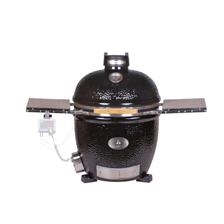 Barbecue kamado Guru Classic PRO 2.0 noir à poser Monolith