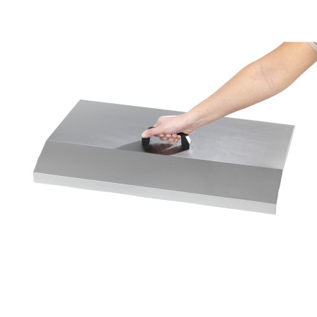 Couvercle plancha Saveur et Série Noire 64 cm - Krampouz