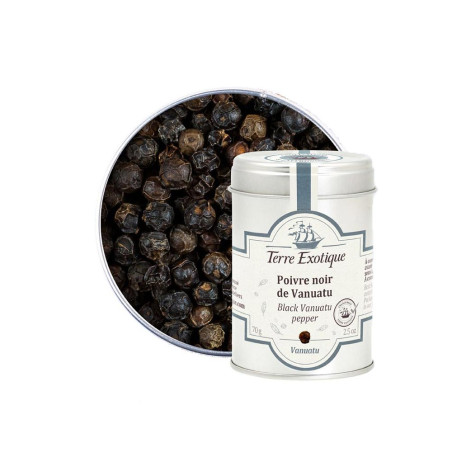 Poivre Noir Du Vanuatu - 70g - Terre Exotique
