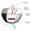 Système de ventilation du barbecue charbon 1600 Martinsen