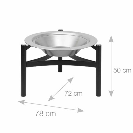 Dimensions du brasero 9000 Martinsen