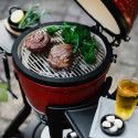 Cuisson d'aliments sur le kamado Joe Junior sur chariot