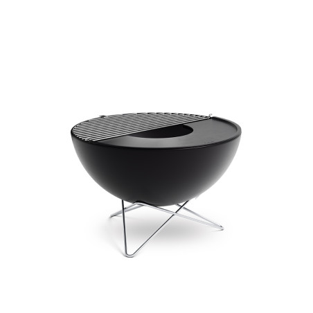 Demi-grille en inox sur brasero Bowl 70 Höfats