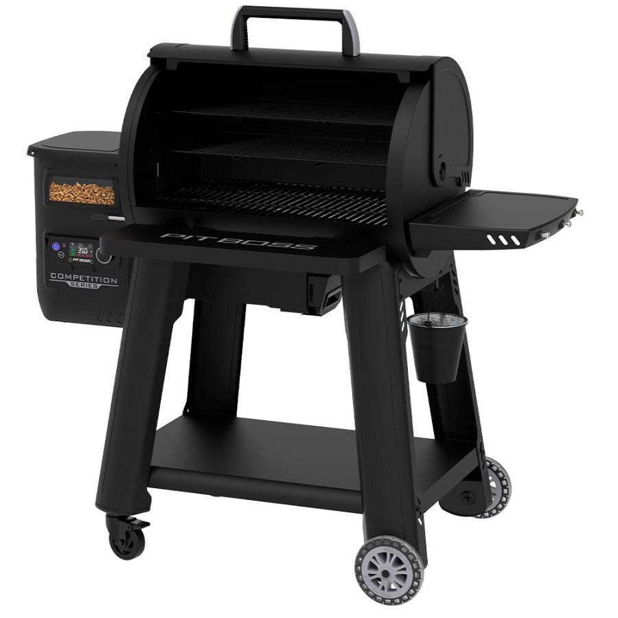 Barbecue à Pellets Barbecook Arthur – Gril Avec 3 Grilles, 75-260°C, émail Noir – Pour Cuisson Fumée Et Grillades Précises - 10