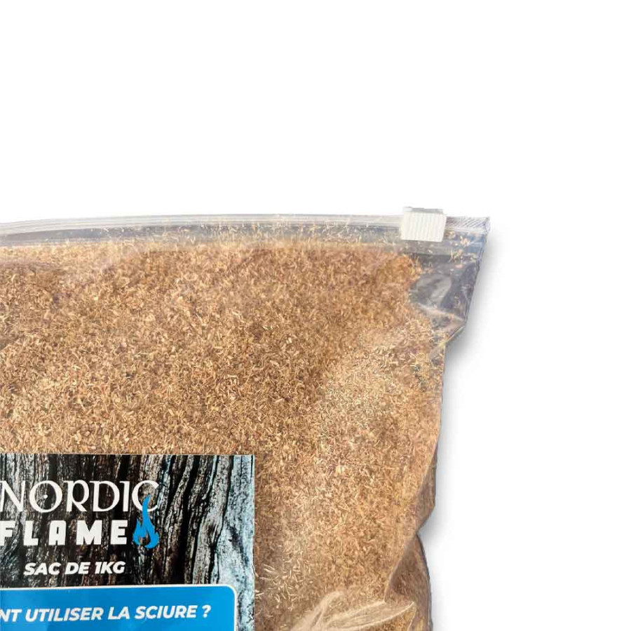 GRILLGOLD Sciure De Hêtre 7L Pour Fumoir - Arôme Doux Et Délicat Pour Viande, Poisson, Fromage - 100% Naturelle Sans Additifs