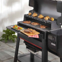 Tablette frontale rabattable en acier pour barbecue pellets Searwood 600 XL Weber Tablette frontale rabattable en acier pour barbecue pellets Searwood 600 XL Weber