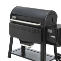 Tablette frontale rabattable en acier pour barbecue pellets Searwood 600 XL Weber Tablette frontale rabattable en acier pour barbecue pellets Searwood 600 XL Weber