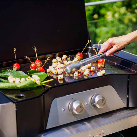 Plancha gaz Exclusive Duo 260 Le Marquier PLXG260D - cuisson 2