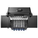 Surface de cuisson en inox du barbecue gaz Rogue PRO-S 425 RSIB Phantom Napoléon Surface de cuisson en inox du barbecue gaz Rogue PRO-S 425 RSIB Phantom Napoléon