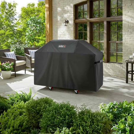 Pack barbecue gaz Weber Genesis SP-435 + housse -terrasse 2