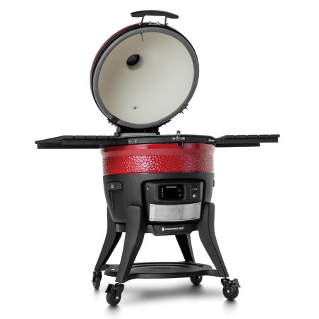 Pack barbecue Konnected Big Joe Kamado ouvert