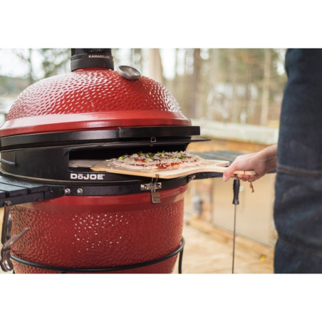 Pack barbecue Konnected Big Joe Kamado + Insert Do Joe pizza - lifestyle
